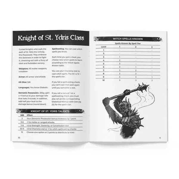 SHADOWDARK RPG - CURSED SCROLL ZINE, VOL. 1: DIABLERIE! - Image 7