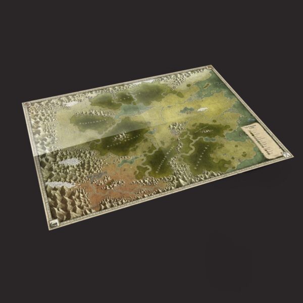 Forbidden Lands - Map & Sticker Set