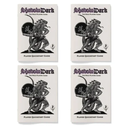 SHADOWDARK RPG - PLAYER QUICKSTART ZINE (4-PACK)
