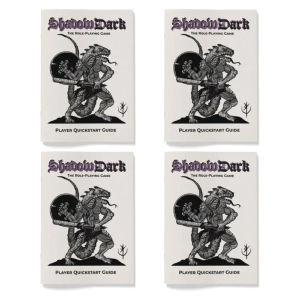 SHADOWDARK RPG - PLAYER QUICKSTART ZINE (4-PACK)