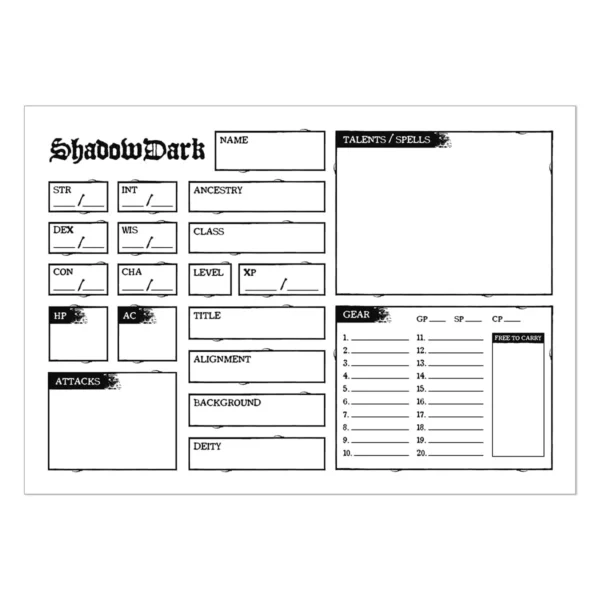 SHADOWDARK RPG - CORE RULEBOOK - Image 2