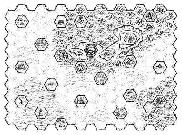 SHADOWDARK RPG - CURSED SCROLL ZINE, VOL. 2: RED SANDS - Image 3