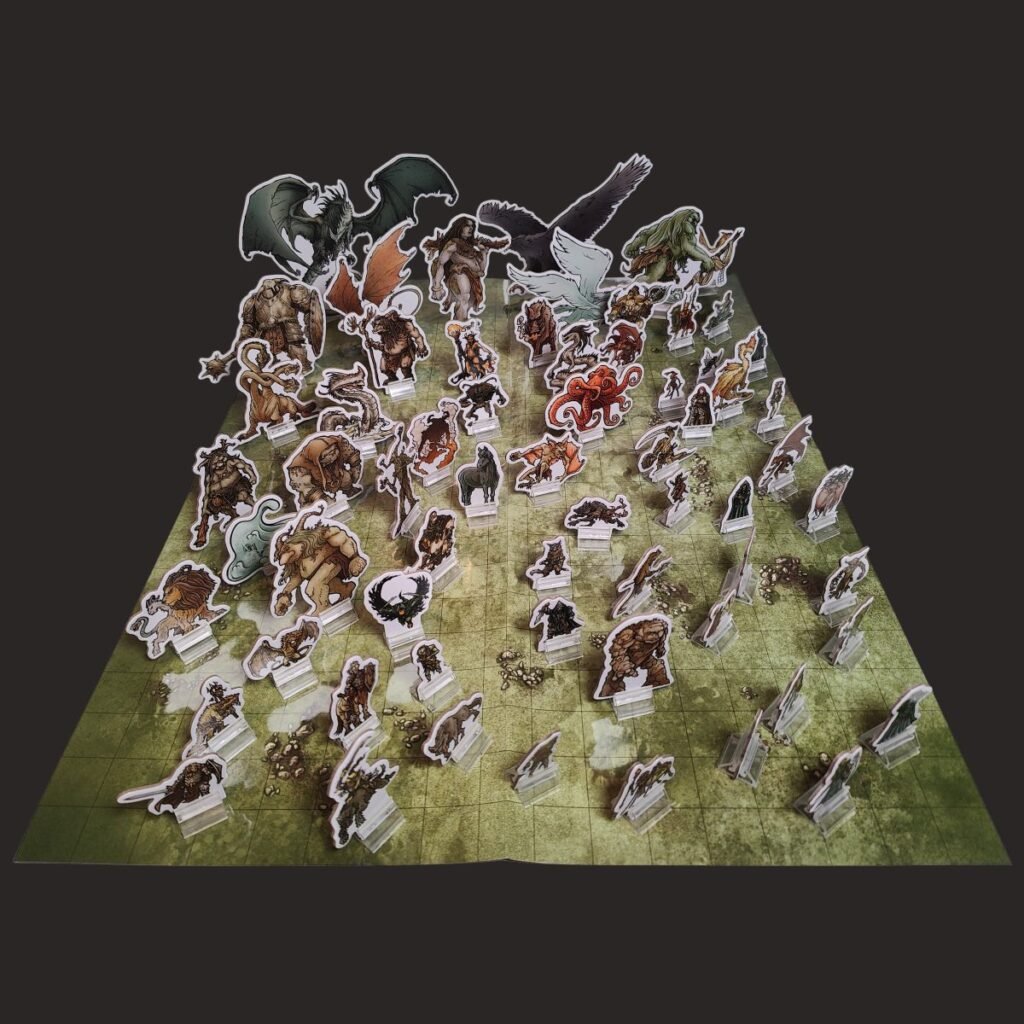 Dragonbane RPG - Monsters Standee Set