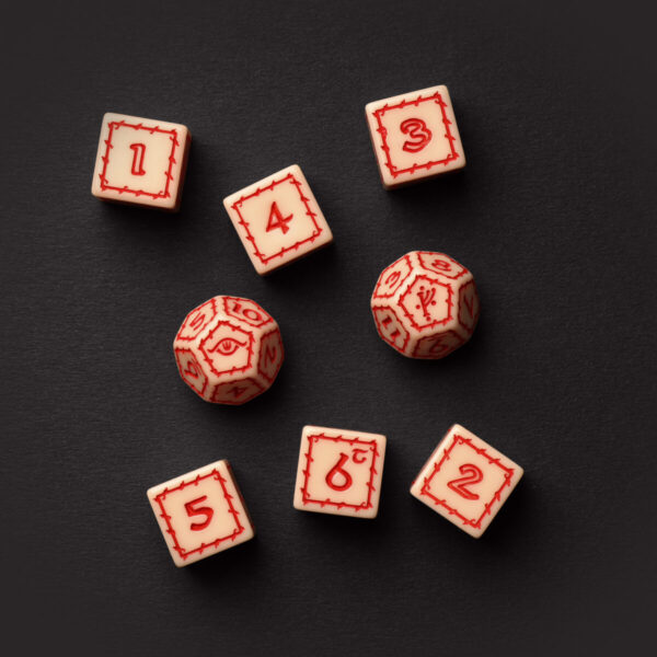The One Ring™ RPG - White Dice Set