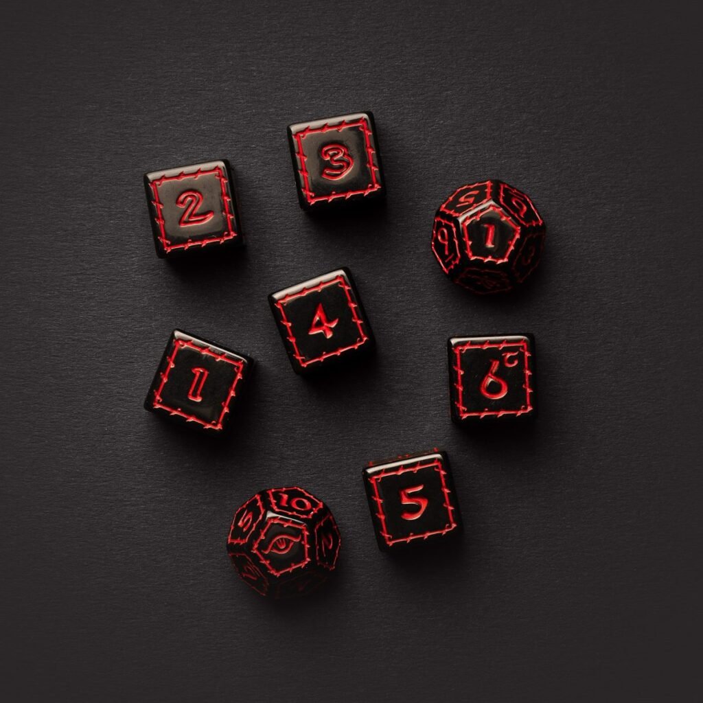 The One Ring™ RPG - Black Dice Set