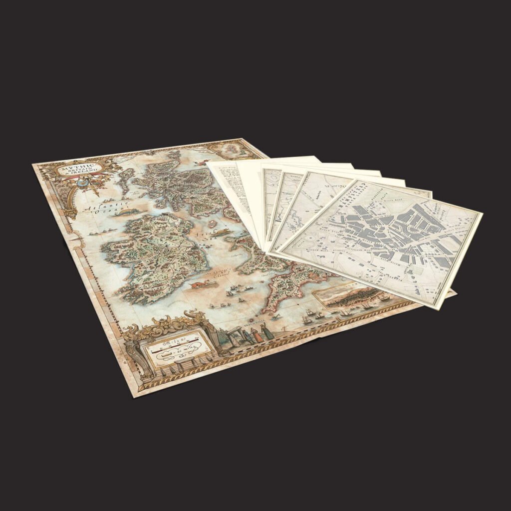 Vaesen RPG -  Mythic Britain & Ireland Maps & Handouts