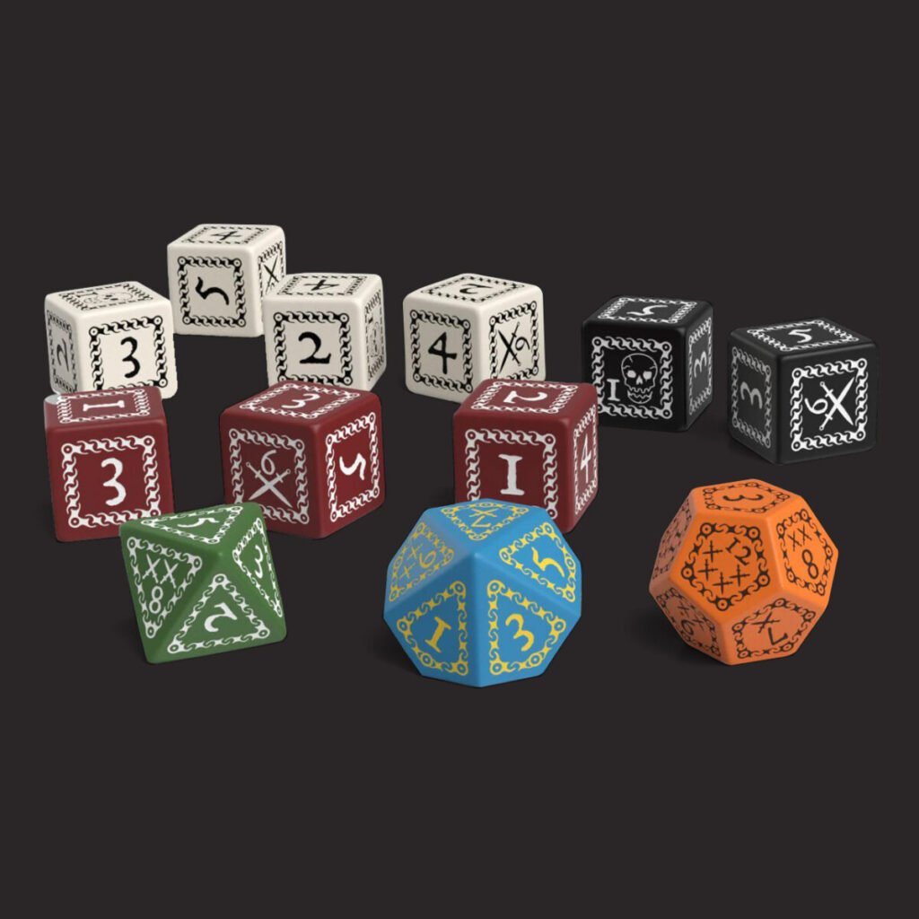 Forbidden Lands : Custom Dice SET