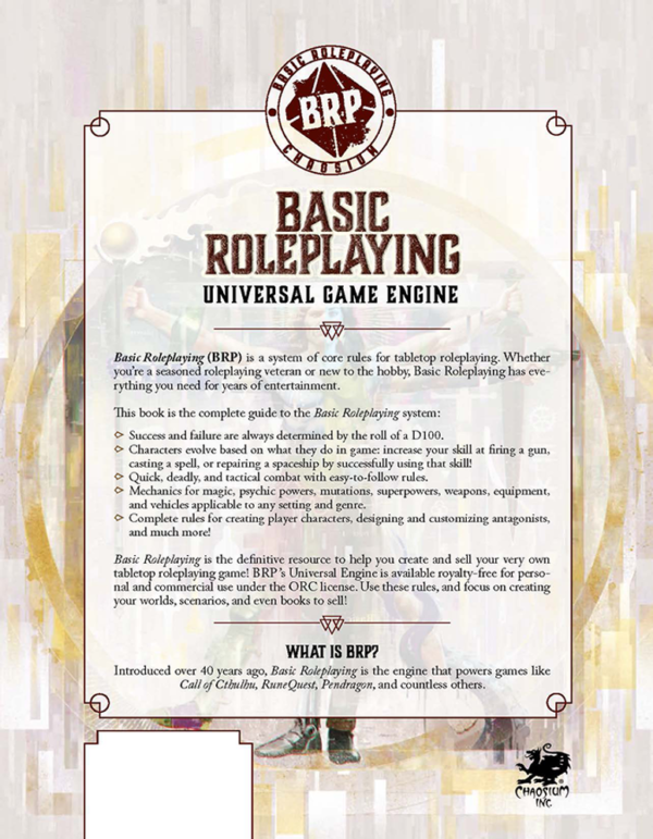 Basic Roleplaying Universal Game Engine - Image 10