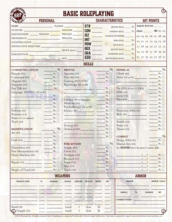 Basic Roleplaying Universal Game Engine - Image 3