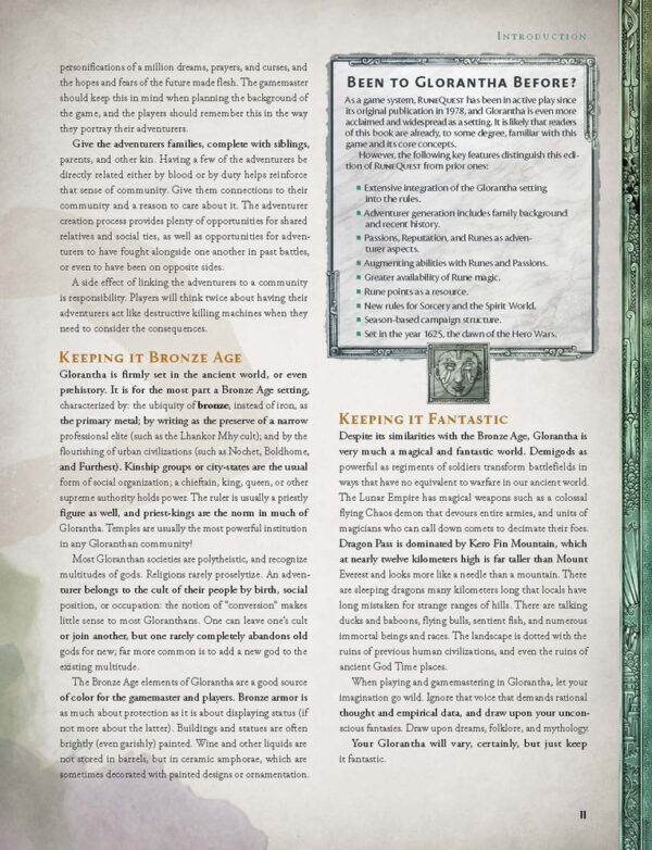 RuneQuest RPG Roleplaying in Glorantha Core Rulebook - Image 9