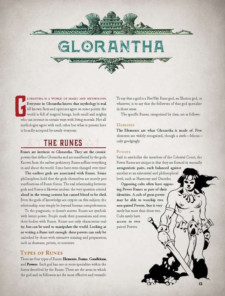 RuneQuest RPG Roleplaying in Glorantha Core Rulebook - Image 11