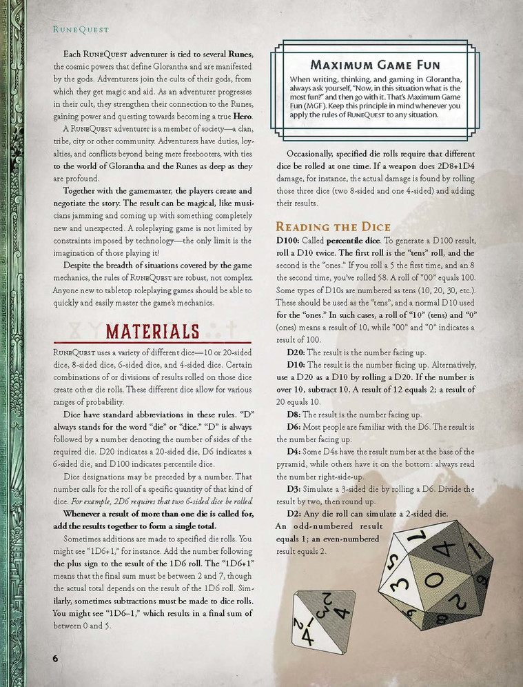 RuneQuest RPG Roleplaying in Glorantha Core Rulebook - Image 5