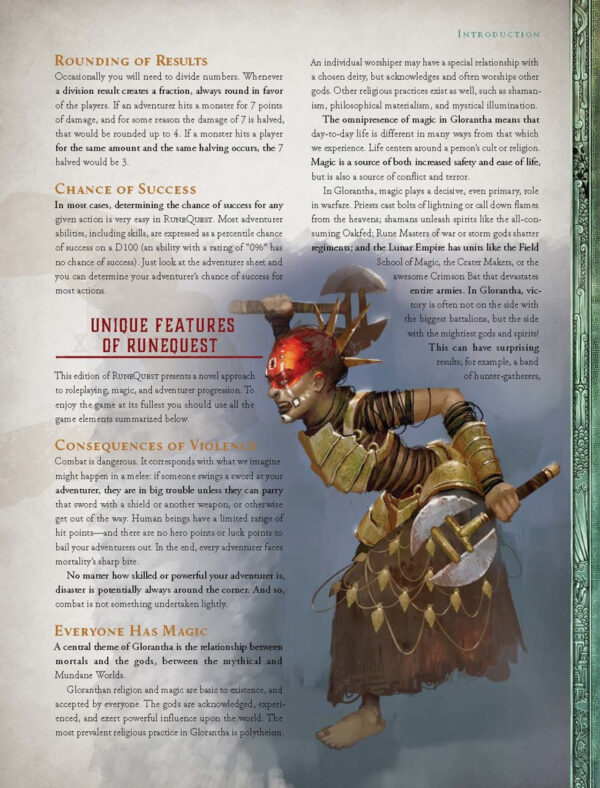 RuneQuest RPG Roleplaying in Glorantha Core Rulebook - Image 6