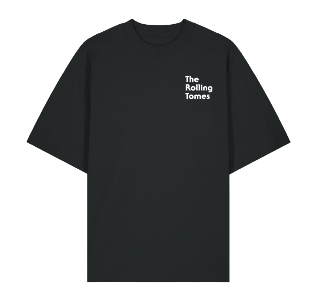 The Rolling Tomes T-Shirt Black