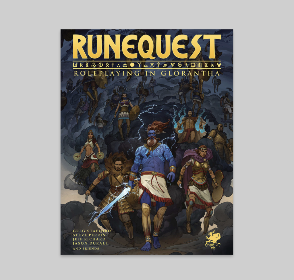 RuneQuest RPG Roleplaying in Glorantha Core Rulebook