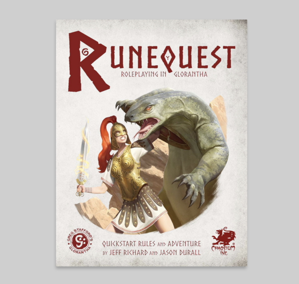RuneQuest RPG Roleplaying in Glorantha Quick Start