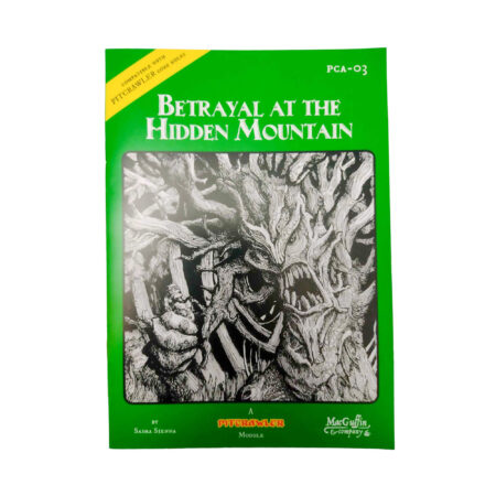 Betrayal At The Hidden Mountain Pitcrawler Zine RPG