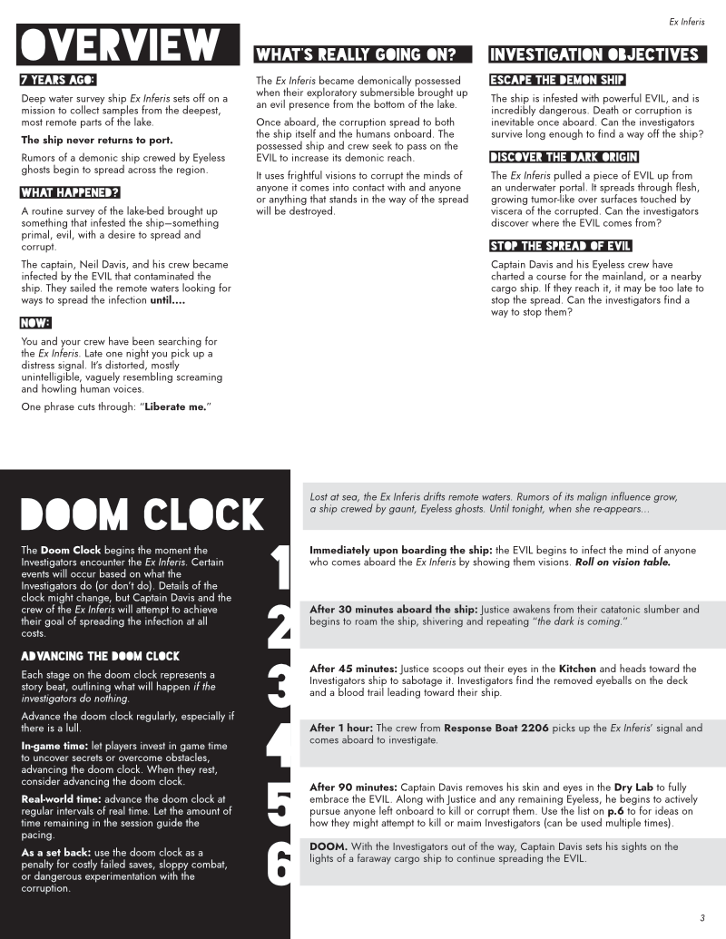 Liminal Horror RPG Ex Infernis - Image 4