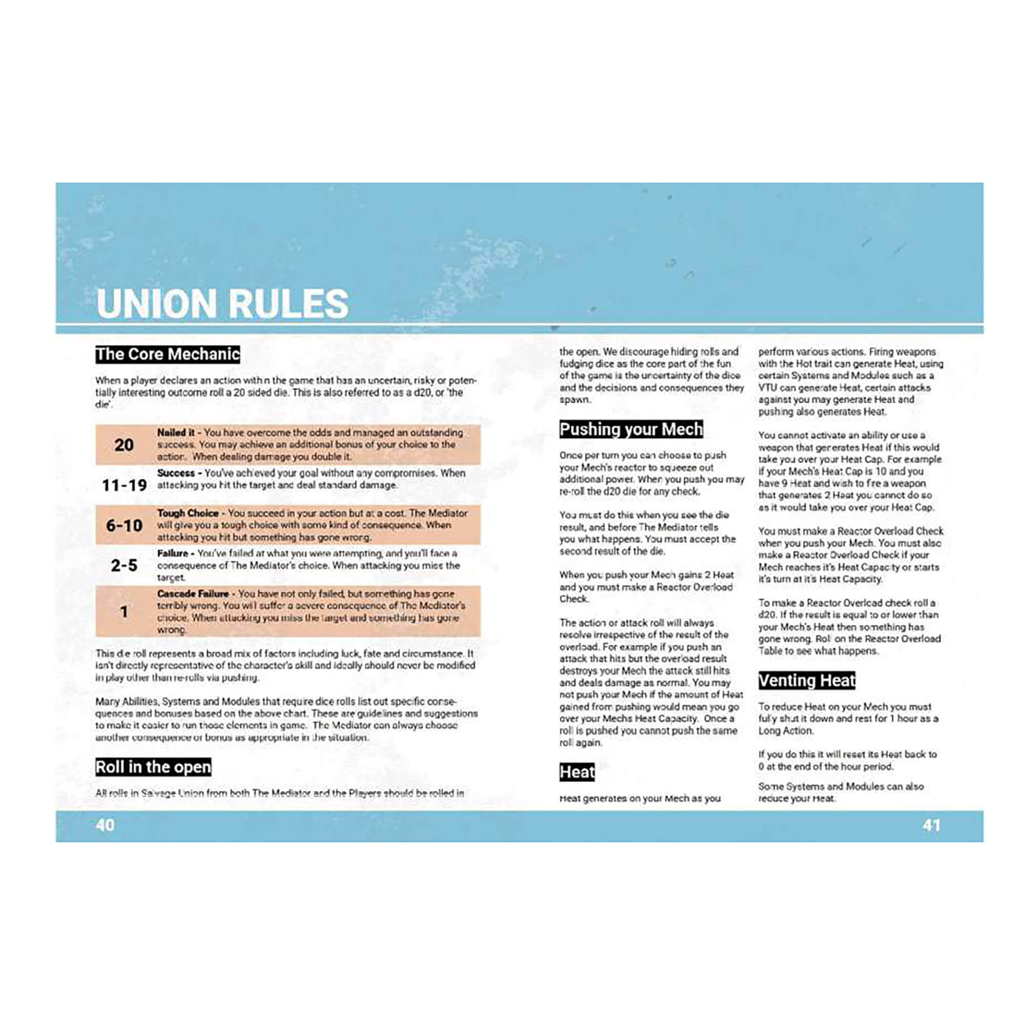 Salvage Union Beta Quickstart – A5 Softback - Image 3